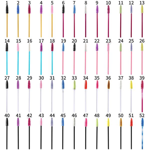 50pcs lot disposable colorful eyelash curlers masacara wands portable lash comb one-off makeup brushes beauty cosmetic tools
50pcs lot disposable colorful eyelash curlers masacara wands portable lash comb one-off makeup brushes beauty cosmetic tools