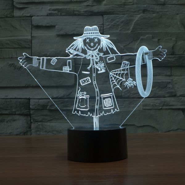scarecrow acrylic 3d optical illusion night light, 7 colors led night light,the wizard of oz home decoration for kids gift
scarecrow acrylic 3d optical illusion night light, 7 colors led night light,the wizard of oz home decoration for kids gift