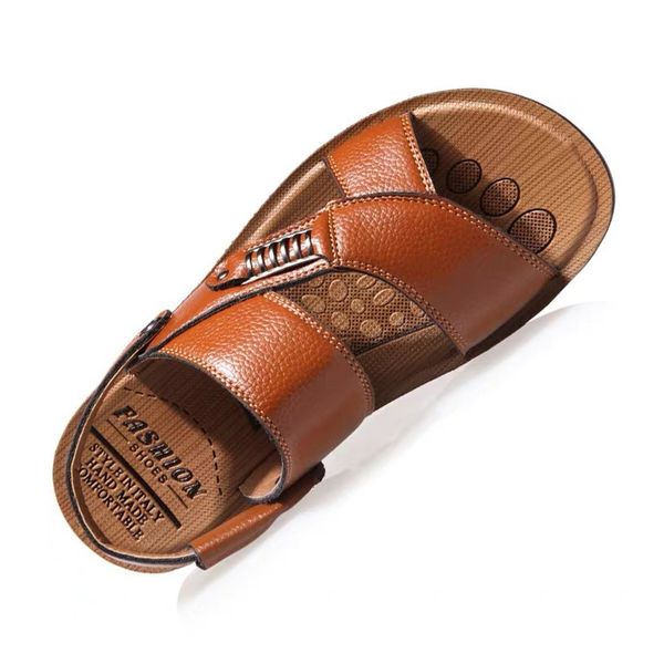 men sandals 2020 new fashion outdoor beach roman sandals men summer shoes soft sole confortable slip on casual shoes, Black
men sandals 2020 new fashion outdoor beach roman sandals men summer shoes soft sole confortable slip on casual shoes, Black