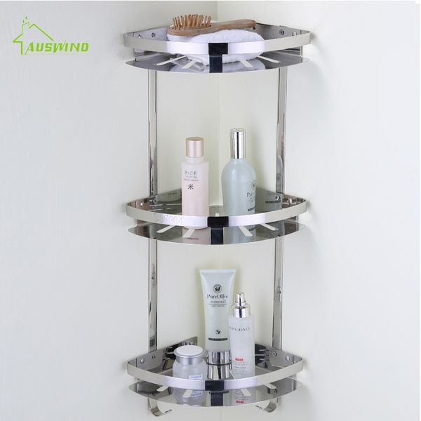 bathroom shelf rack wall mounted hanging wall triangular frame stainless steel double deck toilet corner shelf bathroom set
bathroom shelf rack wall mounted hanging wall triangular frame stainless steel double deck toilet corner shelf bathroom set