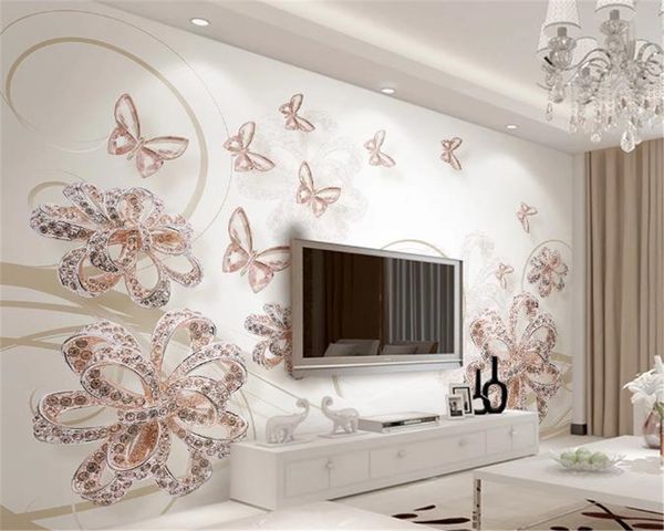 custom 3d home wallpaper nude luxury jewelry flowers transparent butterfly decorative beautiful hd wallpaper
custom 3d home wallpaper nude luxury jewelry flowers transparent butterfly decorative beautiful hd wallpaper