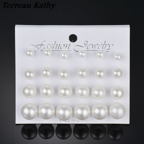 12 pairs/set simulated pearl earrings for women jewelry bijoux brincos pendientes mujer fashion stud earrings e952, Golden;silver
12 pairs/set simulated pearl earrings for women jewelry bijoux brincos pendientes mujer fashion stud earrings e952, Golden;silver