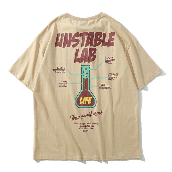 unstable lab printed hip hop t-shirt men 2019 summer round neck crew neck men's tshirts street tee shirts grey beige, White;black
unstable lab printed hip hop t-shirt men 2019 summer round neck crew neck men's tshirts street tee shirts grey beige, White;black