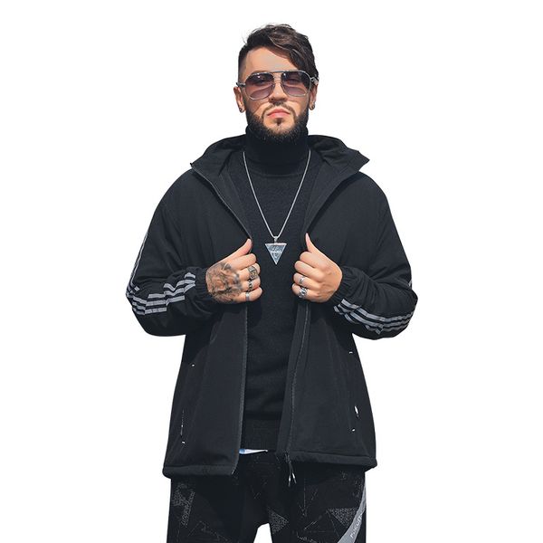 faxika big yards in the fall and winter of 2019 new coat more fatty plus fatty streaks and velvet jackets men, Black;brown
faxika big yards in the fall and winter of 2019 new coat more fatty plus fatty streaks and velvet jackets men, Black;brown