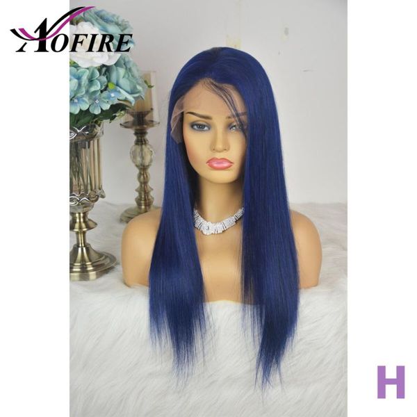 blue color straight wig 150 density brazilian remy hair 13x6 lace front human hair wigs for women with baby preplucked, Black;brown
blue color straight wig 150 density brazilian remy hair 13x6 lace front human hair wigs for women with baby preplucked, Black;brown