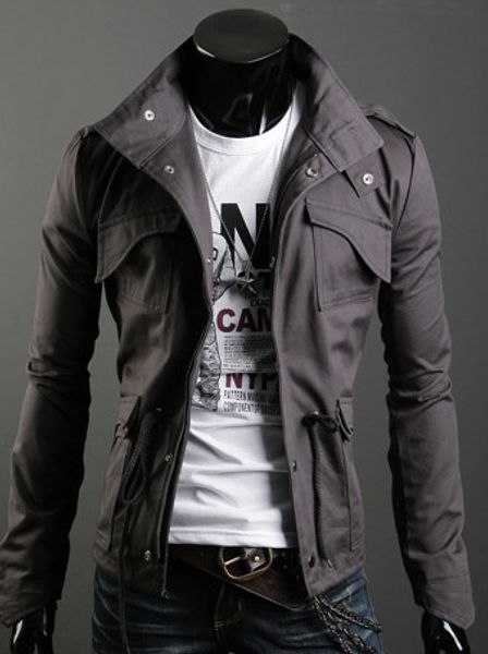 selling batches 2019 autumn and winter men's wear men stand collar jacket slim fit men's casual coat jk05, Black
selling batches 2019 autumn and winter men's wear men stand collar jacket slim fit men's casual coat jk05, Black