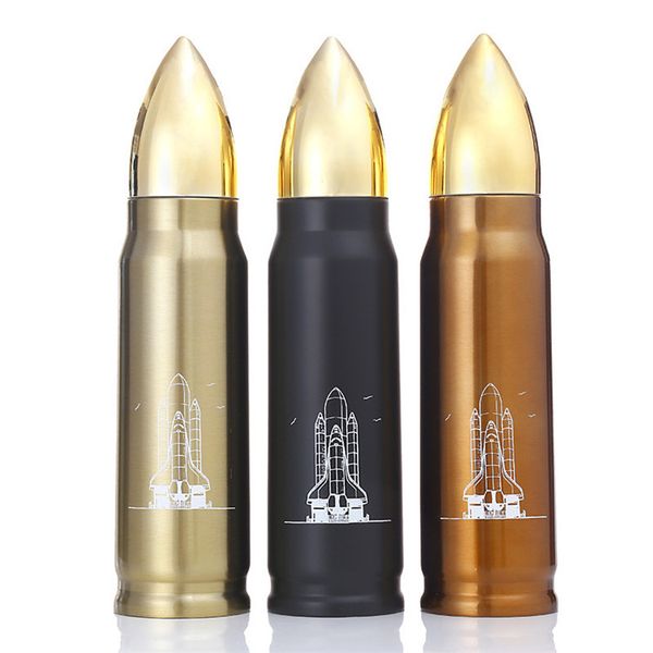 double insulate steel water bottle 500ml bullet design bottle warm keeping bottle drink gold brown black color
double insulate steel water bottle 500ml bullet design bottle warm keeping bottle drink gold brown black color