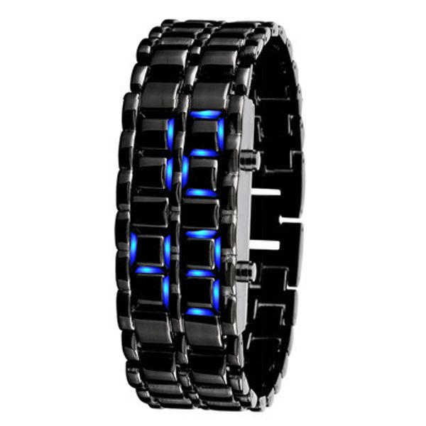 men's watch luxury stainless steel band led watches men sports electronic watch led digital reloj hombre, Slivery;brown
men's watch luxury stainless steel band led watches men sports electronic watch led digital reloj hombre, Slivery;brown