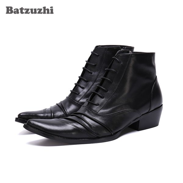 batzuzhi japanese type men shoes boots fashion black soft leather ankle boots lace-up business formal boots men chaussure homme
batzuzhi japanese type men shoes boots fashion black soft leather ankle boots lace-up business formal boots men chaussure homme
