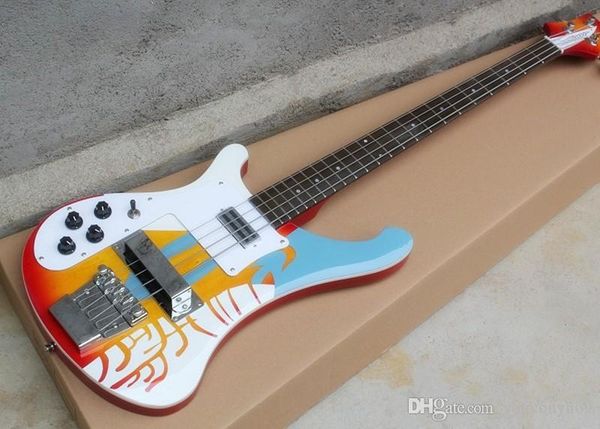 special standard left-hand 4 string electric bass guitar with white pickup, mahogany fingerboard, chrome hardware, factory custom
special standard left-hand 4 string electric bass guitar with white pickup, mahogany fingerboard, chrome hardware, factory custom