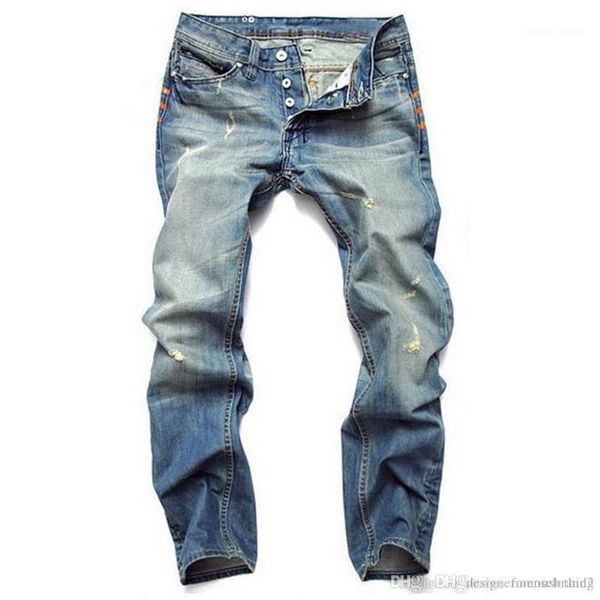 light blue straight mens jeans designer slim long distrressed zipper fly jeans fashion male clothing
light blue straight mens jeans designer slim long distrressed zipper fly jeans fashion male clothing
