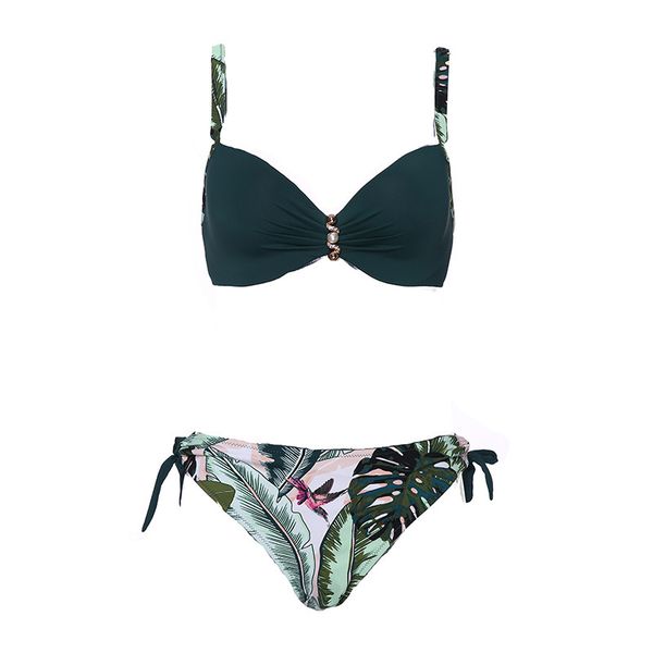 swimwear for women designer bikini green print bikini 2019 new summer push up bikini set grade pearl jewelry plus size bathing, White;black
swimwear for women designer bikini green print bikini 2019 new summer push up bikini set grade pearl jewelry plus size bathing, White;black