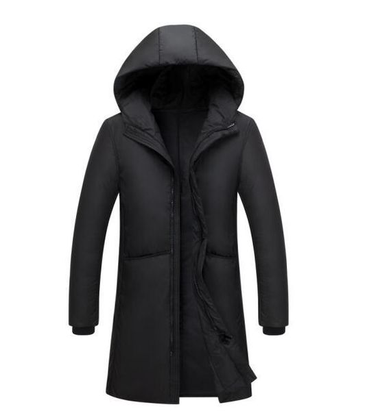 men new long down jacket polyester thicken winter clothing outdoor warm coat parker youth slim fit overcoat white duck down top, Black
men new long down jacket polyester thicken winter clothing outdoor warm coat parker youth slim fit overcoat white duck down top, Black