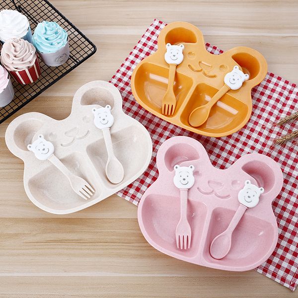 3ps/set cute wheat straw dish children's tableware set baby training bowl set kids bowl plates
3ps/set cute wheat straw dish children's tableware set baby training bowl set kids bowl plates