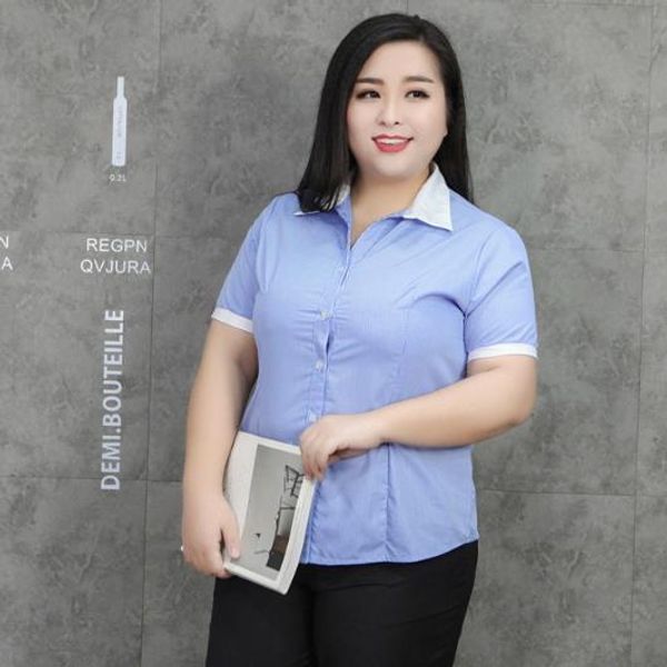 blusas mujer de moda 2020 women blusas 2020 summer oversized turn down collar blouse short sleeve striped blue shirts j943, White
blusas mujer de moda 2020 women blusas 2020 summer oversized turn down collar blouse short sleeve striped blue shirts j943, White