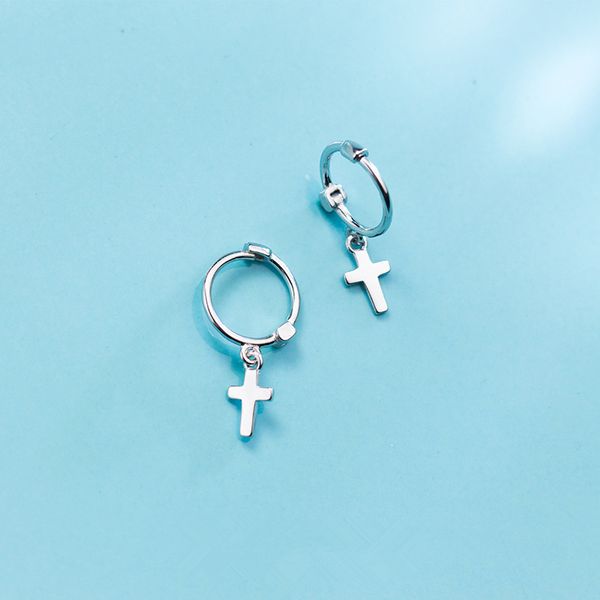fashion 100% 925 sterling silver small cross shape ear piercing rose gold color ear ring hoop earrings for women jewelry gifts, Golden;silver
fashion 100% 925 sterling silver small cross shape ear piercing rose gold color ear ring hoop earrings for women jewelry gifts, Golden;silver