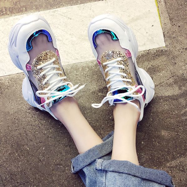 sandals shoes women thick-soled platform platform lace-up breathable sports outdoor sandals mesh beach female sneakers
sandals shoes women thick-soled platform platform lace-up breathable sports outdoor sandals mesh beach female sneakers