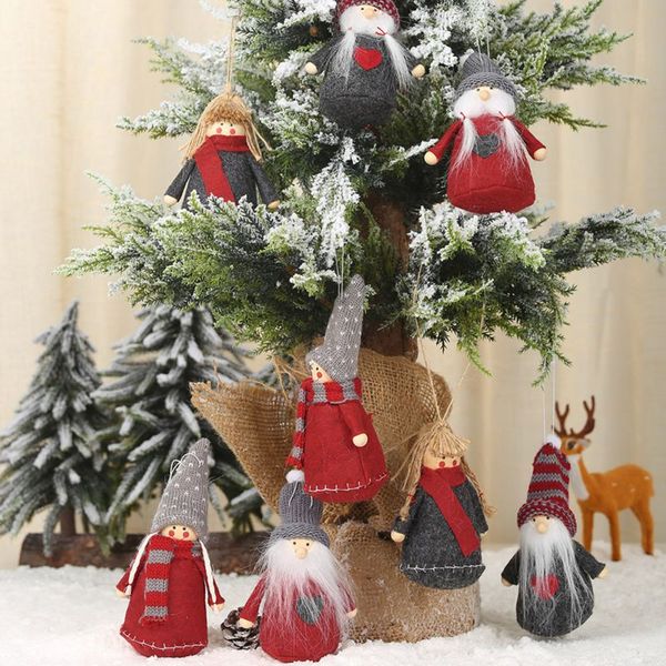 tree hanging ornament for home party decor 2pcs christmas xmas party gift decorations plush grid santa snowman elk doll pendant
tree hanging ornament for home party decor 2pcs christmas xmas party gift decorations plush grid santa snowman elk doll pendant