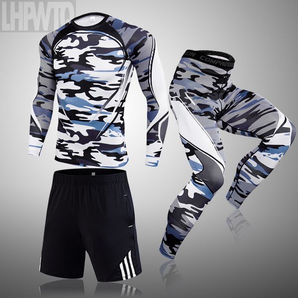 compression mens sport suits quick dry running sets men clothes sports joggers training gym fitness tracksuits, Black;blue
compression mens sport suits quick dry running sets men clothes sports joggers training gym fitness tracksuits, Black;blue
