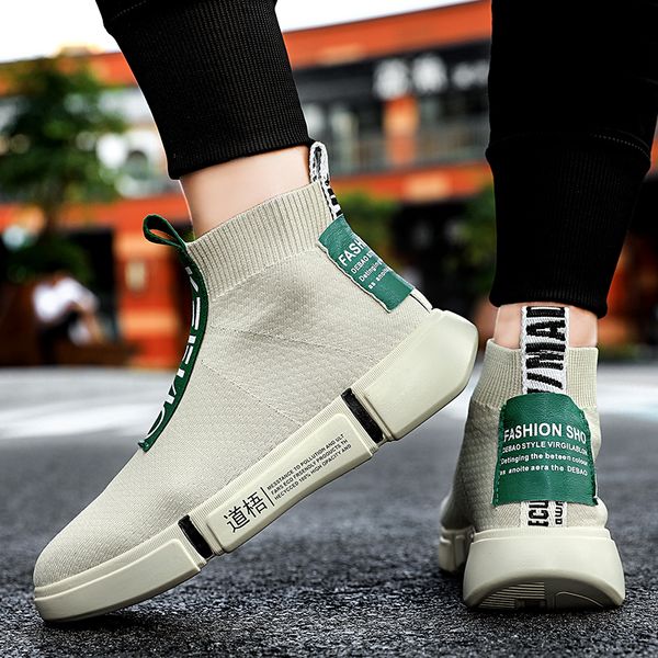 fashion high casual shoes men breathable flats mens casual slip-on platform shoes men sock walking footwear man zapatos 2019, Black
fashion high casual shoes men breathable flats mens casual slip-on platform shoes men sock walking footwear man zapatos 2019, Black