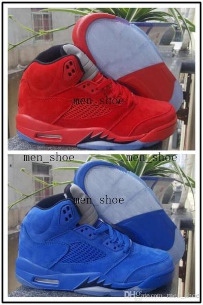 men 5 v raging bull red suede tongue reflect basketball shoes 5s bull blue sneakers shoes us8-13 with shoes
men 5 v raging bull red suede tongue reflect basketball shoes 5s bull blue sneakers shoes us8-13 with shoes
