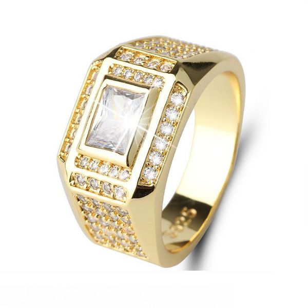 fashion punk style luxury filled gold color men jewelry with cz crystal wedding bands rings for male anel lovers birthday&party, Golden;silver
fashion punk style luxury filled gold color men jewelry with cz crystal wedding bands rings for male anel lovers birthday&party, Golden;silver