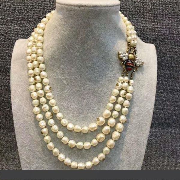 europe and america new fashion women necklace gold plated cz pearl bee pendant pearl necklace for women for party wedding gift, Silver
europe and america new fashion women necklace gold plated cz pearl bee pendant pearl necklace for women for party wedding gift, Silver