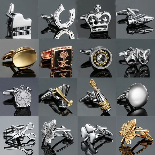 high-quality 18 style cufflinks life design cup scissors lock cuff links piano bass cuffs novelty cuff links wholesale&retail, Silver;golden
high-quality 18 style cufflinks life design cup scissors lock cuff links piano bass cuffs novelty cuff links wholesale&retail, Silver;golden