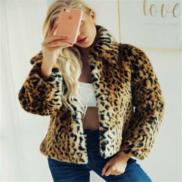 women winter coat 2019 faux fur coat leopard fur plus size jacket lapel plush warm korean long jacket slim, Black
women winter coat 2019 faux fur coat leopard fur plus size jacket lapel plush warm korean long jacket slim, Black