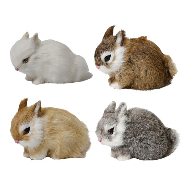 4pcs plush rabbit statues garden animal figurines decorations for lawn, patio, yard, garden, path, walkway or driveway
4pcs plush rabbit statues garden animal figurines decorations for lawn, patio, yard, garden, path, walkway or driveway