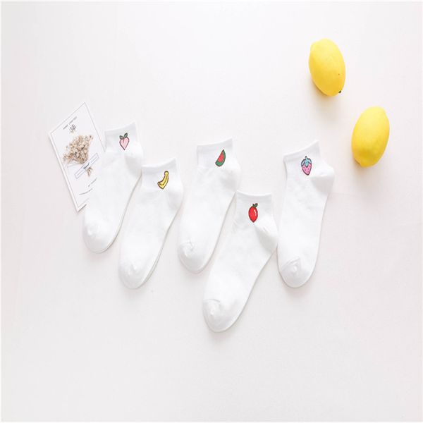 2019 new spring summer art fresh fruit boat socks white comfortable cotton socks women socks, Black;white
2019 new spring summer art fresh fruit boat socks white comfortable cotton socks women socks, Black;white