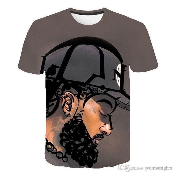 american rapper 3d tshirts mens women summer nipsey hussle casual tees short sleeved, White;black
american rapper 3d tshirts mens women summer nipsey hussle casual tees short sleeved, White;black