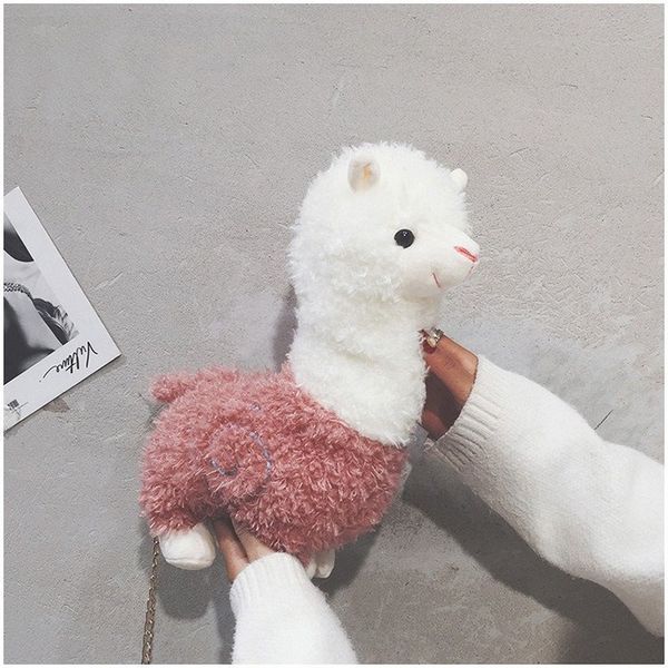 2020 new ladies plush bag korean version cute alpaca casual cartoon fashion messenger bag ladies
2020 new ladies plush bag korean version cute alpaca casual cartoon fashion messenger bag ladies