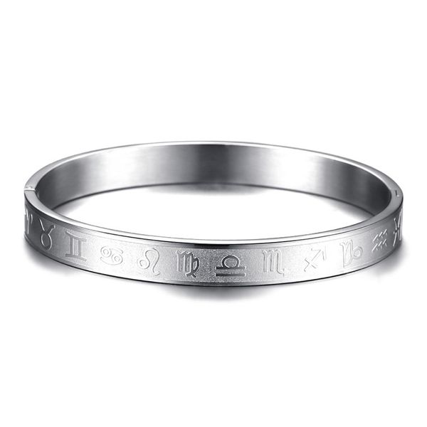 2019 new simple face width 8mm stainless steel twelve constellation buckle bracelet gold color bangle for men holiday gift, Black
2019 new simple face width 8mm stainless steel twelve constellation buckle bracelet gold color bangle for men holiday gift, Black