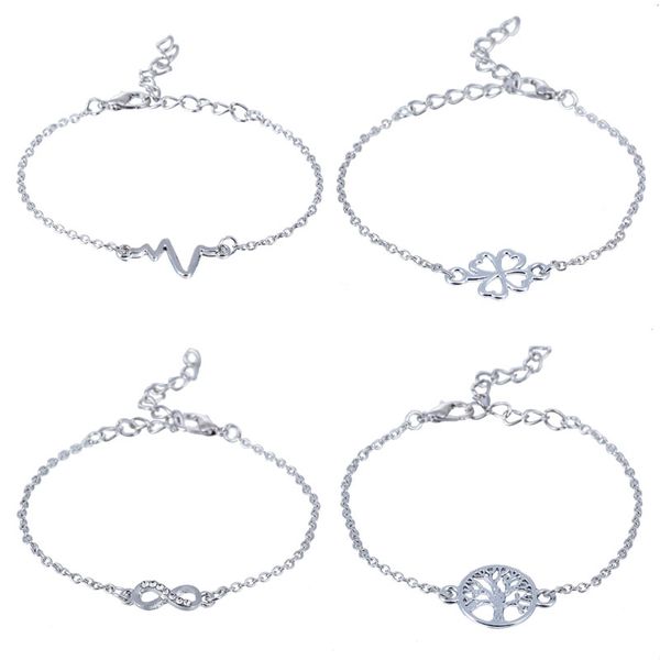 tree of life four leaf clover simple charm bracelets friendship wish chain jewelry lucky gift ing, Golden;silver
tree of life four leaf clover simple charm bracelets friendship wish chain jewelry lucky gift ing, Golden;silver