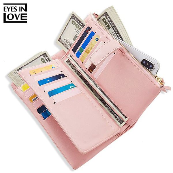 many departments women wallet 23 slots card holder cell phone pocket female wallet clutch ladies long purse cartera, Red;black
many departments women wallet 23 slots card holder cell phone pocket female wallet clutch ladies long purse cartera, Red;black