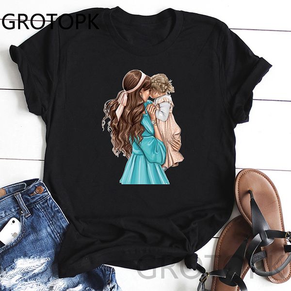 mother's love high-quality summer casual wear slim short sleeve shirt oversized women's t-shirt t-shirt clothing, White
mother's love high-quality summer casual wear slim short sleeve shirt oversized women's t-shirt t-shirt clothing, White