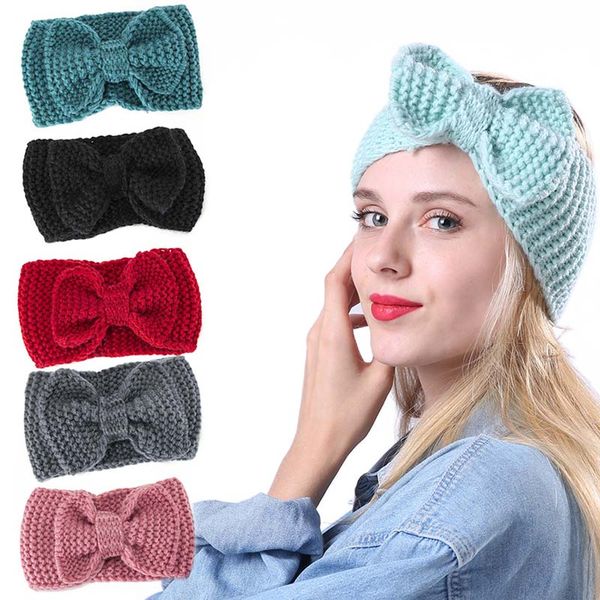 2018 new fshion casual women winter warmer knitted headband crochet bowknot stretch headwrap hair accessories bs88
2018 new fshion casual women winter warmer knitted headband crochet bowknot stretch headwrap hair accessories bs88