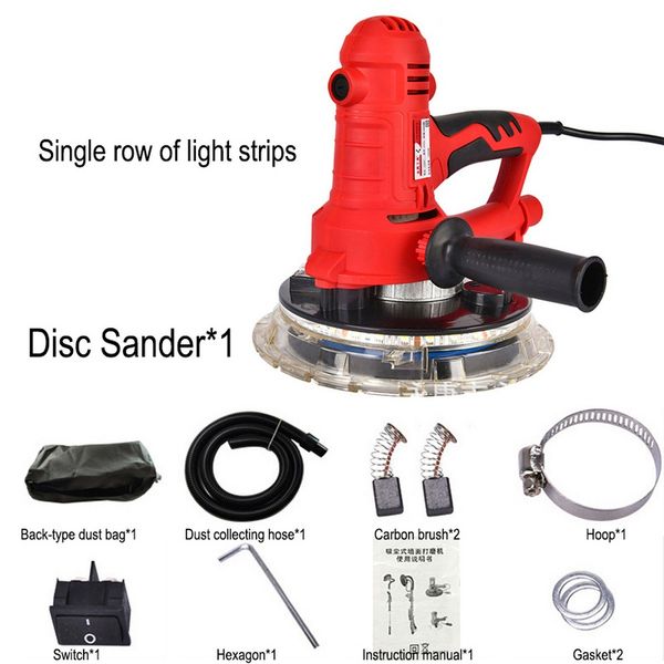 ac220v wall polisher grinding machine portable 600-2300r/min dry wall sander putty polisher machine with electric led light
ac220v wall polisher grinding machine portable 600-2300r/min dry wall sander putty polisher machine with electric led light