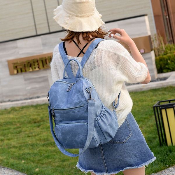 women backpack anti-theft pu leather daypack travel shoulder school bag rucksack
women backpack anti-theft pu leather daypack travel shoulder school bag rucksack