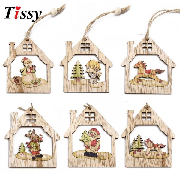 6pcs creative house wooden pendants ornaments diy wood crafts xmas tree ornament home christmas party decorations christmas gift
6pcs creative house wooden pendants ornaments diy wood crafts xmas tree ornament home christmas party decorations christmas gift