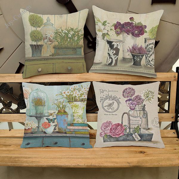 american retro potted plant flowers design pillow case sofa decorative cushion cover
american retro potted plant flowers design pillow case sofa decorative cushion cover