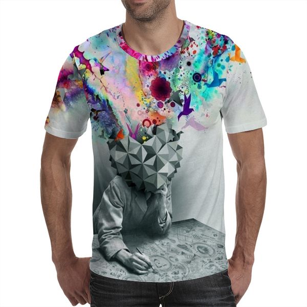 dressing2020 blue men's t-shirt 3d printed animal tshirts popular summer new short sleeves for male casual loose men's clothing, White;black
dressing2020 blue men's t-shirt 3d printed animal tshirts popular summer new short sleeves for male casual loose men's clothing, White;black