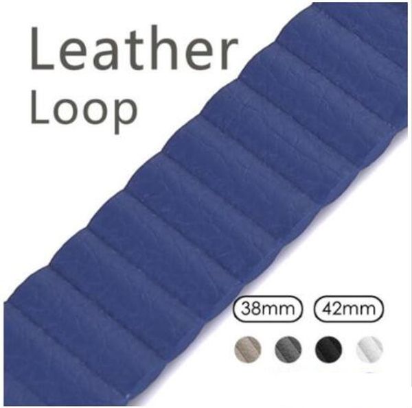 New Color Leather Loop Strap For Apple Watch Band 44mm 40mm 42mm 38mm iWatch Series 4 3 2 1 Magnetic Closure Wrist Bracelet Belt Band Straps
New Color Leather Loop Strap For Apple Watch Band 44mm 40mm 42mm 38mm iWatch Series 4 3 2 1 Magnetic Closure Wrist Bracelet Belt Band Straps