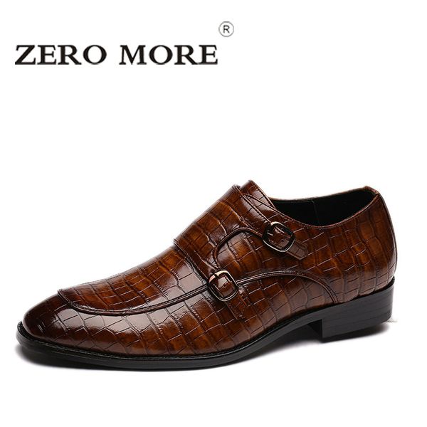 zero more mens casual shoes fashion footwear pu double buckle shoes men slip on monk loafers male casual, Black
zero more mens casual shoes fashion footwear pu double buckle shoes men slip on monk loafers male casual, Black