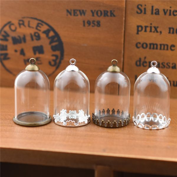 10set 30*20mm hollow tube glass jar with setting base beads cap set glass vials pendant glass bottle jewelry findings, Silver
10set 30*20mm hollow tube glass jar with setting base beads cap set glass vials pendant glass bottle jewelry findings, Silver