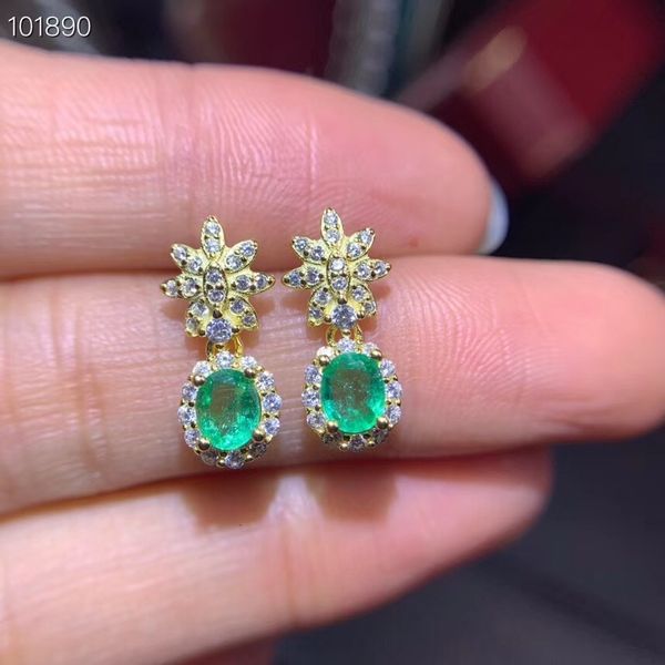 sale natural green emerald gem earrings for beauty silver jewelry birthday party gift real gem good cut and color size 4x5mm cj191203, Golden
sale natural green emerald gem earrings for beauty silver jewelry birthday party gift real gem good cut and color size 4x5mm cj191203, Golden