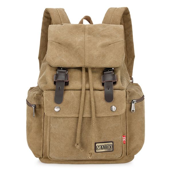 2020 new retro fashion backpack large capacity travel bag environmental canvas backpack casual tide shoulder bag
2020 new retro fashion backpack large capacity travel bag environmental canvas backpack casual tide shoulder bag