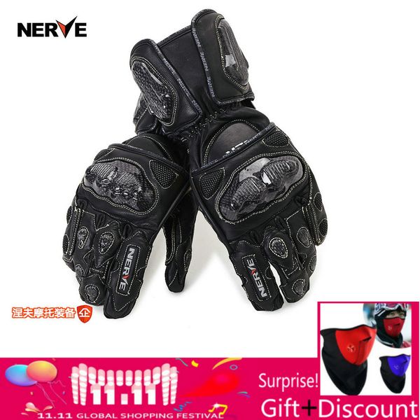 how-yes nerve new long paragraph motorcycle gloves leather carbon fiber knight anti - fall gloves windproof motorcross, Black
how-yes nerve new long paragraph motorcycle gloves leather carbon fiber knight anti - fall gloves windproof motorcross, Black