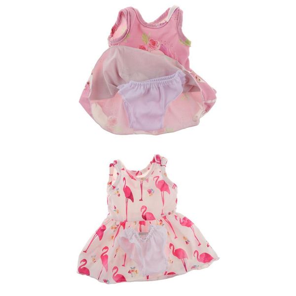 18inch american doll clothes accessories - sleeveless dress underpants outfits 2 suit, party dress up complete look
18inch american doll clothes accessories - sleeveless dress underpants outfits 2 suit, party dress up complete look